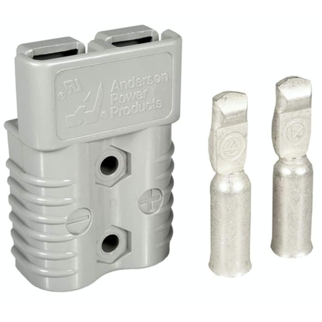 Bohaner Fiche Anderson 175A 600V Avec Manchette Caoutchouc - Connecteur Batterie Bleu
