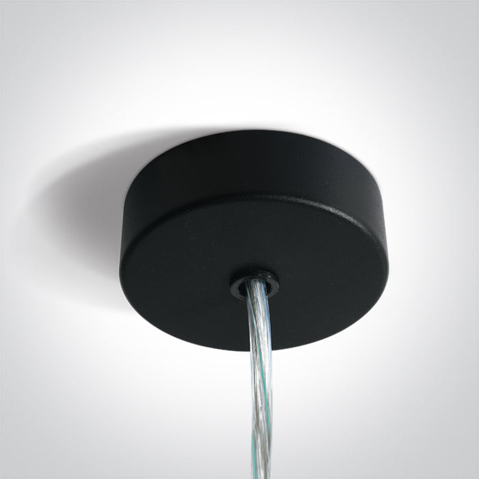 ONE Light Suspended LED Profile Black 050122/B