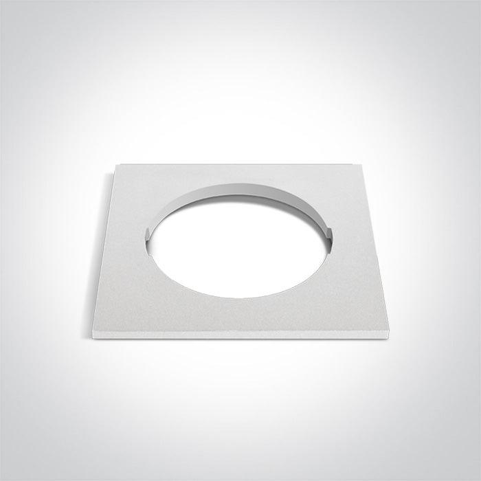 ONE Light | 050182RA/W WHITE DECORATIVE BASE SQUARE FOR 10105H - OEM NORDIC - Quality Parts Distribution