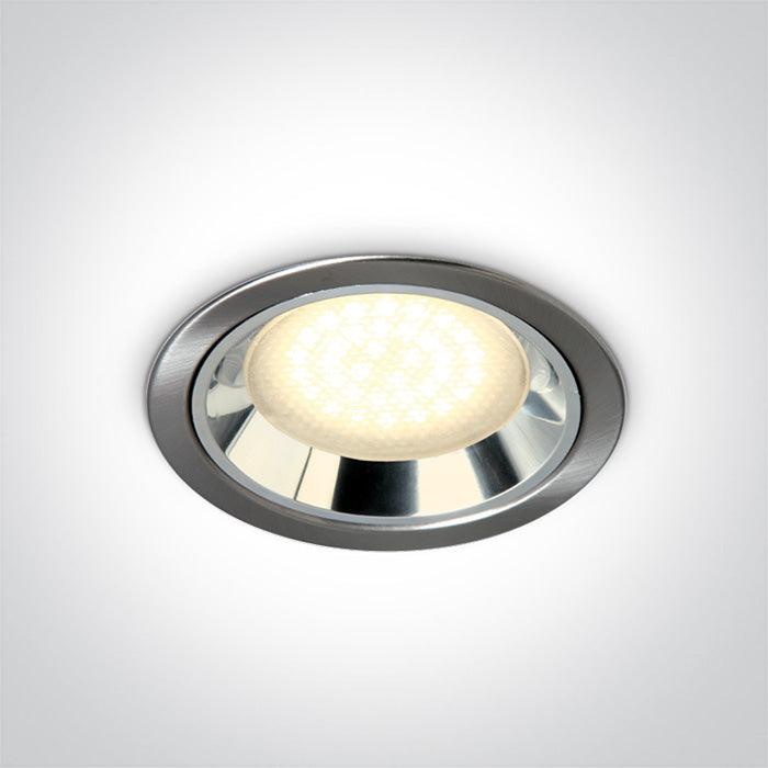 ONE Light | 10007/MC BRUSHED CHROME GX53 RECESSED - OEM NORDIC - Quality Parts Distribution