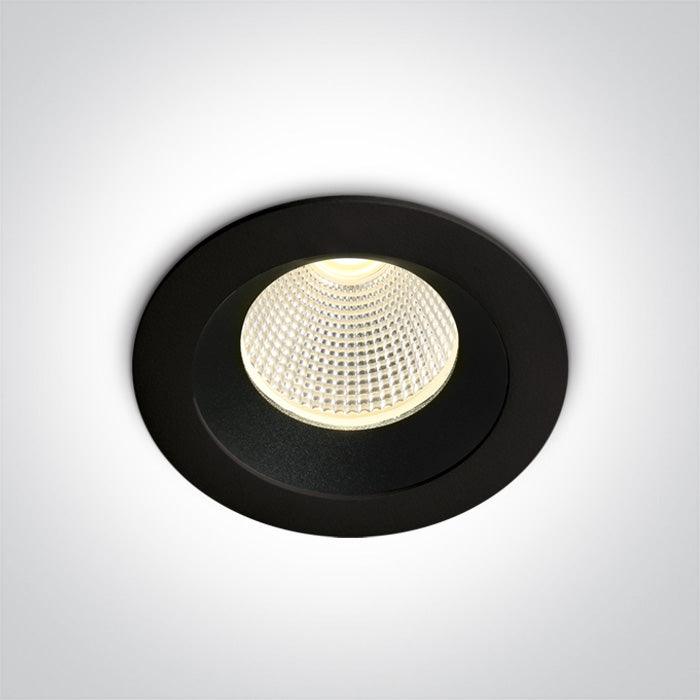 ONE Light | 10103E/B/B/W BLACK/BLACK LED 3W WW 350mA DARK LIGHT - OEM NORDIC - Quality Parts Distribution