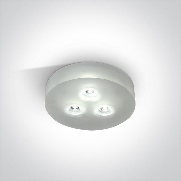 ONE Light | 10103GL/D GLASS RECESSED 3x1w DL 350mA - OEM NORDIC - Quality Parts Distribution