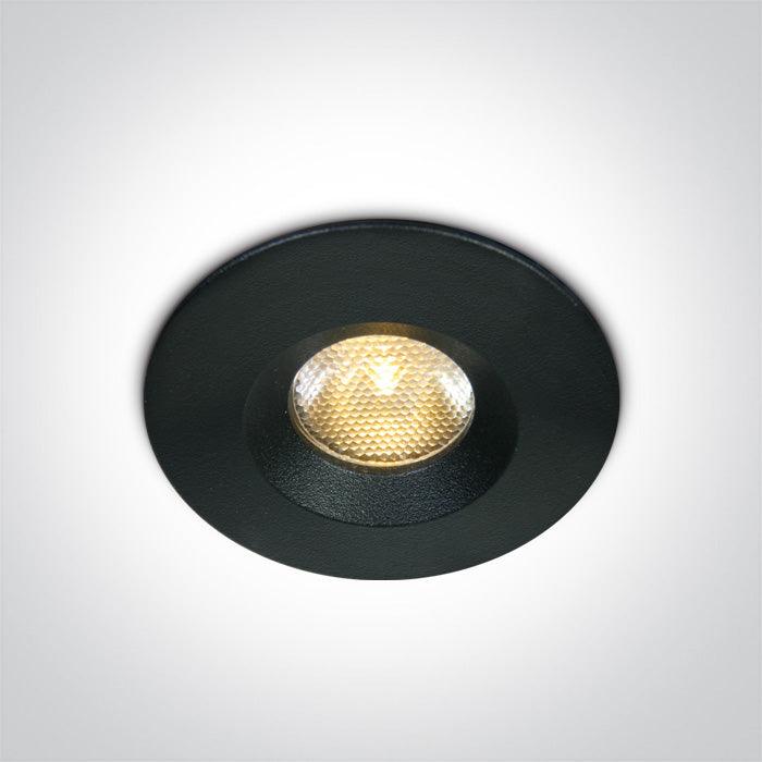 ONE Light | 10103M/B/W BLACK COB LED WW 3W 700mA IP65 - OEM NORDIC - Quality Parts Distribution