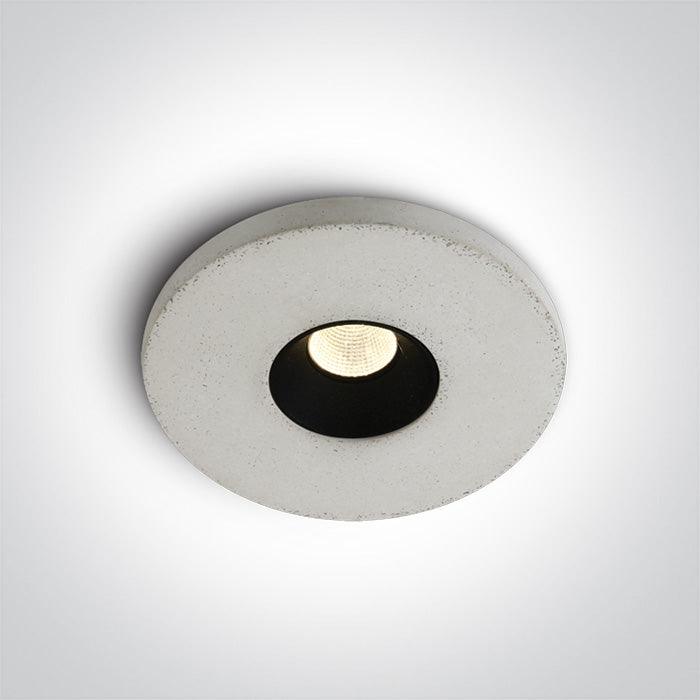 ONE Light | 10104M/W CEMENT LED 4,5W WW IP20 100-240V DARK LIGHT - OEM NORDIC - Quality Parts Distribution