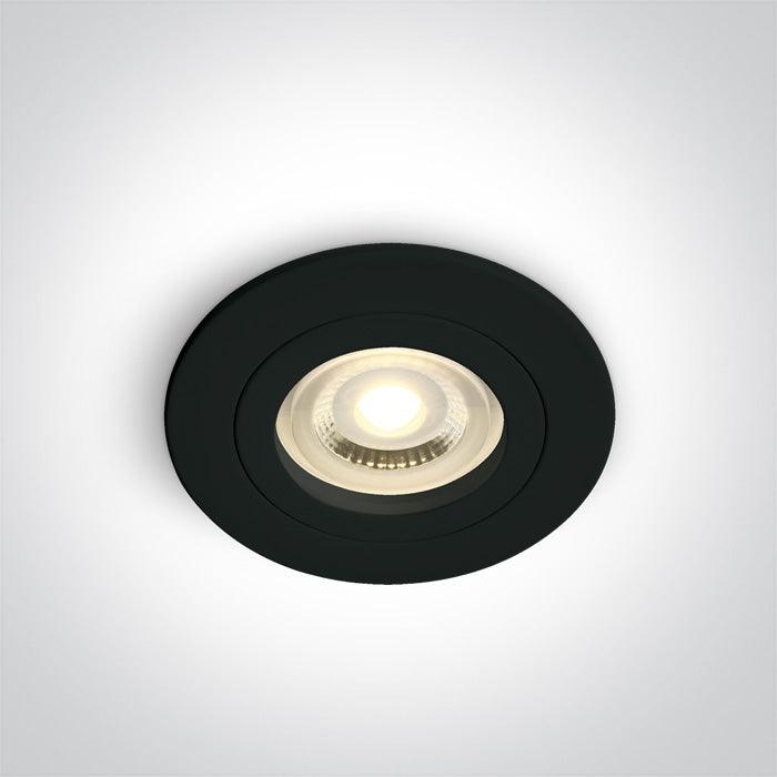 ONE Light | 10105A1/B BLACK GU10 10W - OEM NORDIC - Quality Parts Distribution