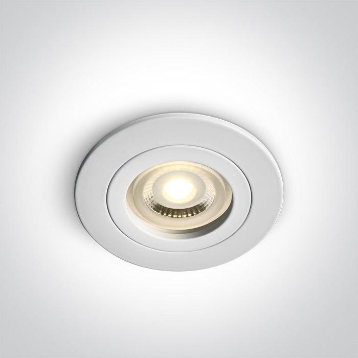 ONE Light | 10105A1/W WHITE GU10 10W - OEM NORDIC - Quality Parts Distribution