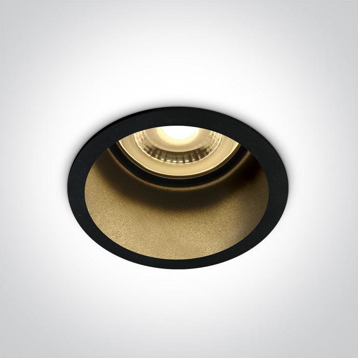 ONE Light | 10105D8/B/B BLACK GU10 10W DARK LIGHT - OEM NORDIC - Quality Parts Distribution