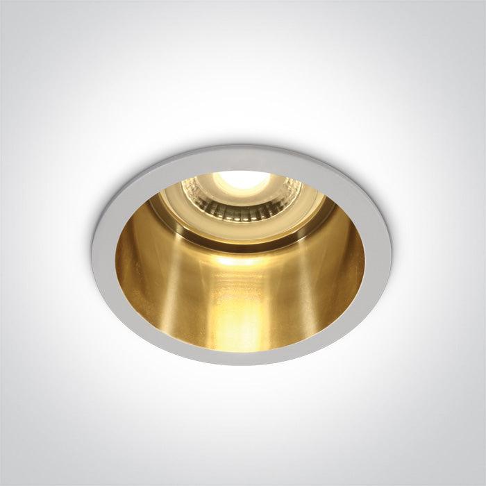 ONE Light | 10105D8/W/GL WHITE GU10 10W DARK LIGHT - OEM NORDIC - Quality Parts Distribution