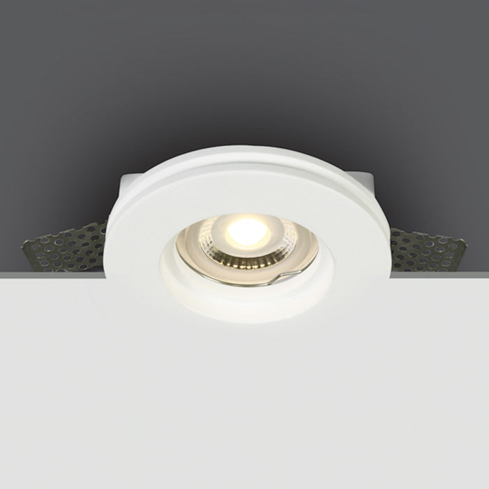 ONE Light Recessed LED Downlight GU10 10W IP20 White 10105GT1