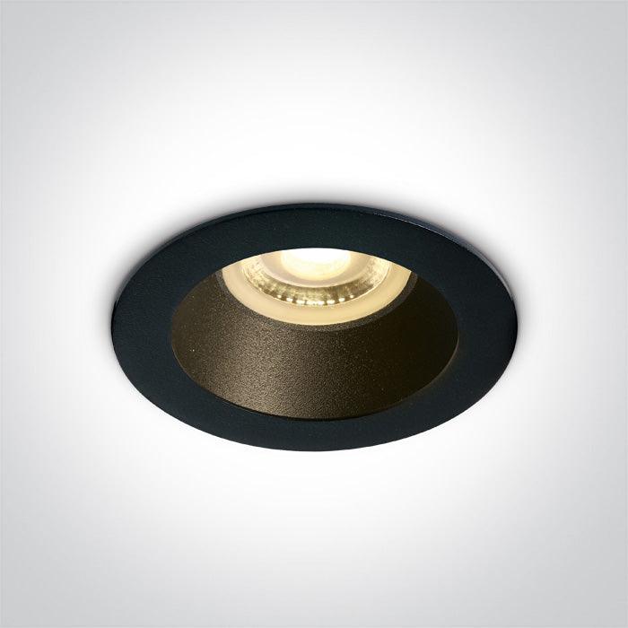 ONE Light | 10105M/B/B BLACK GU10 10W BLACK REFLECTOR DARK LIGHT - OEM NORDIC - Quality Parts Distribution