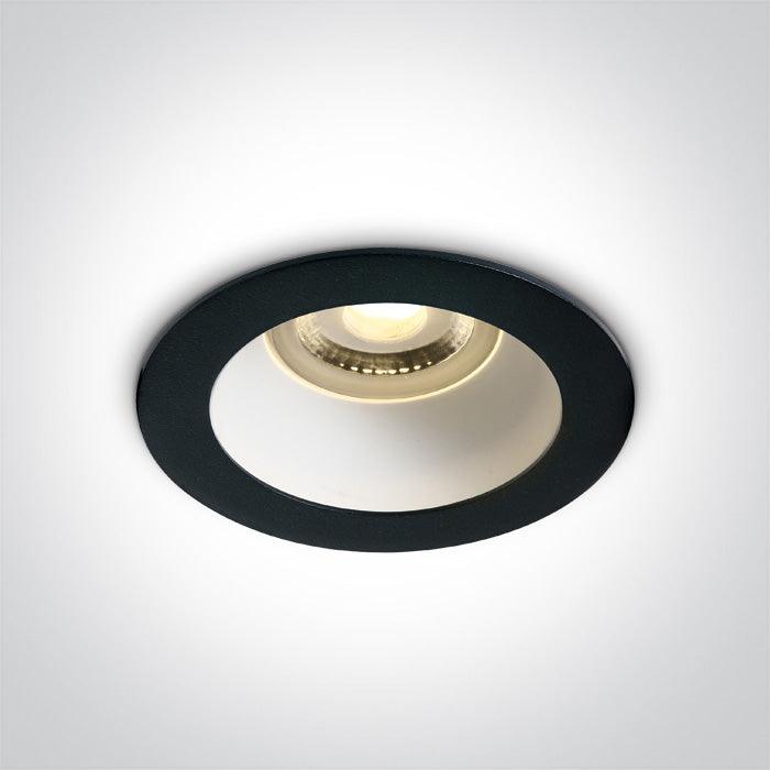 ONE Light | 10105M/B/W BLACK GU10 10W WHITE REFLECTOR DARK LIGHT - OEM NORDIC - Quality Parts Distribution