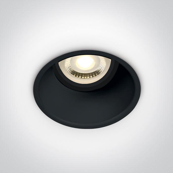 ONE Light | 10105TG/B BLACK GU10 10W SEMI TRIMLESS - OEM NORDIC - Quality Parts Distribution