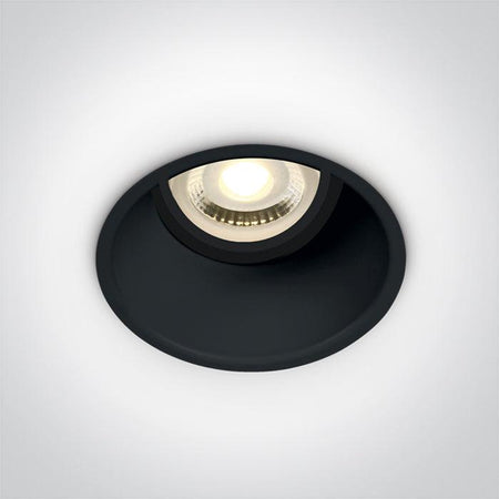 ONE Light | 10105TG/B BLACK GU10 10W SEMI TRIMLESS - OEM NORDIC - Quality Parts Distribution