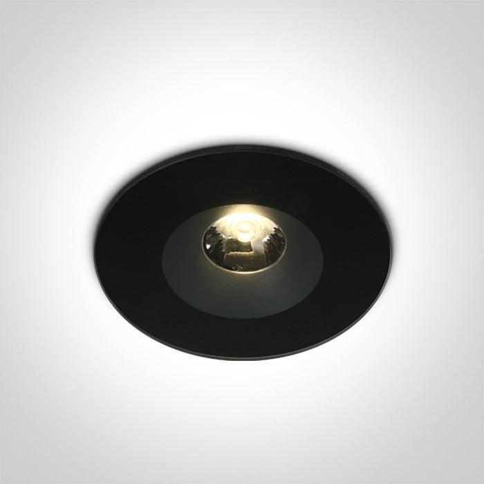 ONE Light | 10106V/B/W BLACK LED 6W WW 25deg IP65 100-240V - OEM NORDIC - Quality Parts Distribution