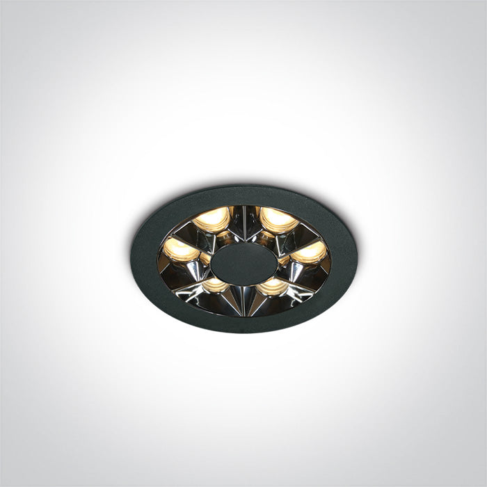 ONE Light Recessed Spot 6W 480 3000K CRI90 IP20 Black 10106X/B/W