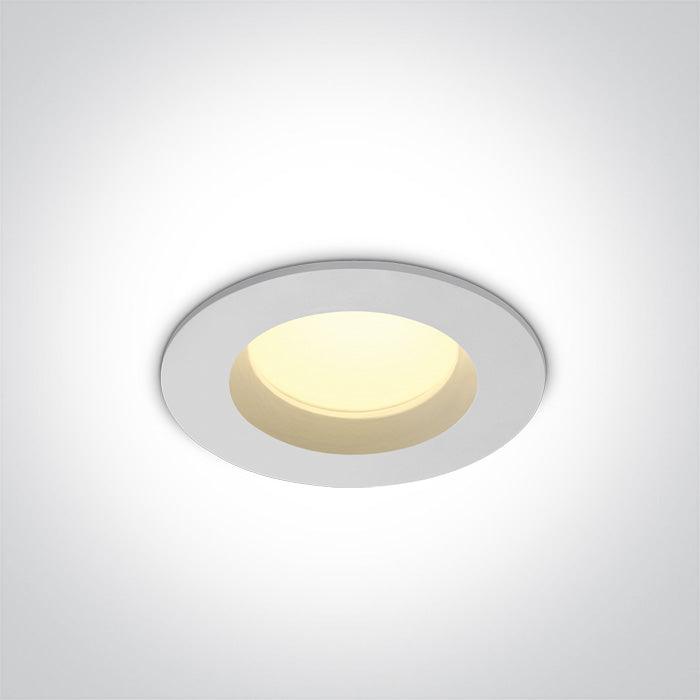 ONE Light | 10107B/W/W WHITE LED 7W IP54 WW + DRIVER 230V - OEM NORDIC - Quality Parts Distribution
