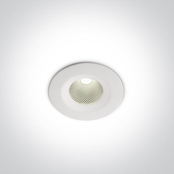 ONE Light | 10107CA/W/C WHITE LED 7W CW IP20 60deg 230V - OEM NORDIC - Quality Parts Distribution