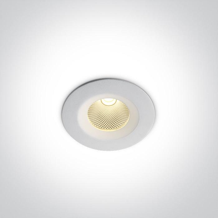 ONE Light | 10107CA/W/W WHITE LED 7W WW IP20 60deg 230V - OEM NORDIC - Quality Parts Distribution