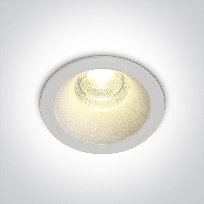 ONE Light | 10107DC/W/W WHITE LED 7W WW IP20 50deg 230V DARK LIGHT - OEM NORDIC - Quality Parts Distribution