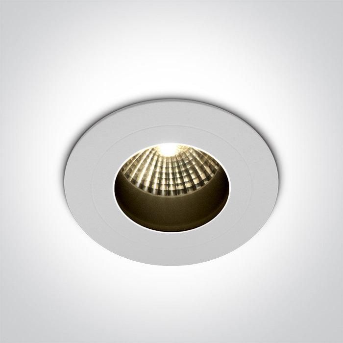 ONE Light | 10107H/W/C WHITE COB LED 6,5W CW DARK LIGHT 36deg IP65 700mA - OEM NORDIC - Quality Parts Distribution