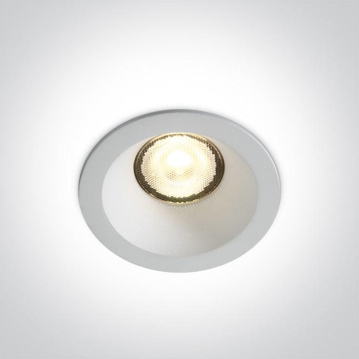 ONE Light | 10107WP/W/W WHITE LED 6,5W WW 38deg IP65 700mA DARK LIGHT - OEM NORDIC - Quality Parts Distribution