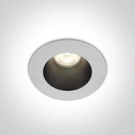ONE Light | 10108D1/W/W WHITE LED 8W WW 36deg IP20 230V DARK LIGHT - OEM NORDIC - Quality Parts Distribution