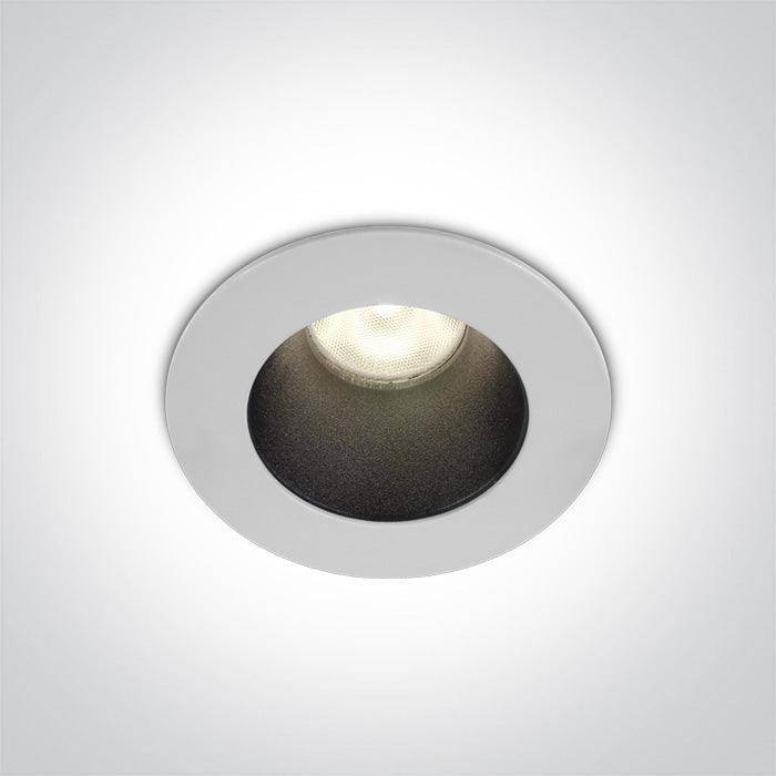 ONE Light | 10108D1/W/W WHITE LED 8W WW 36deg IP20 230V DARK LIGHT - OEM NORDIC - Quality Parts Distribution