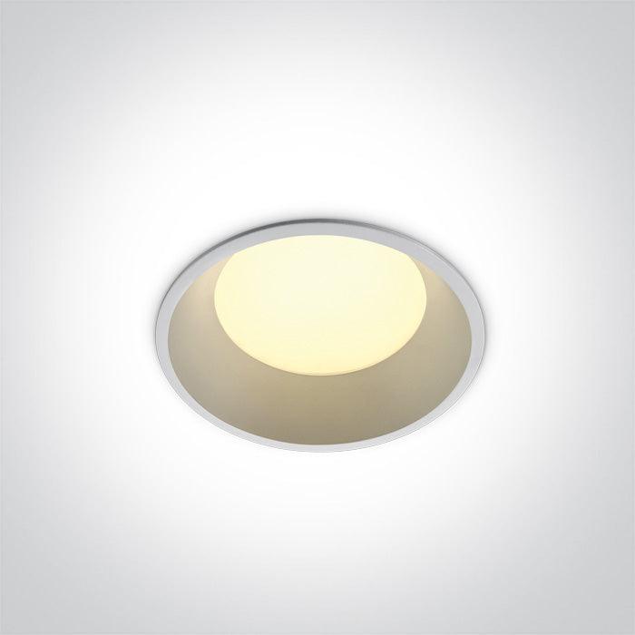 ONE Light | 10109FD/W/W WHITE LED 9W WW IP54 230V 100deg DARK LIGHT - OEM NORDIC - Quality Parts Distribution