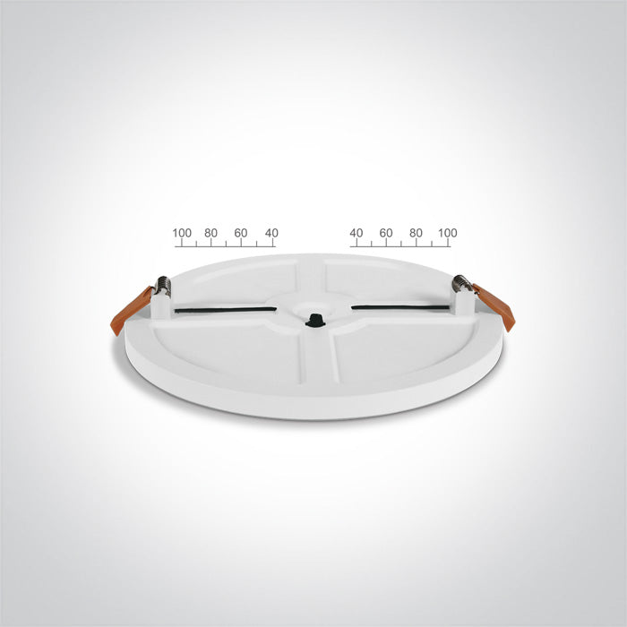 ONE Light Recessed LED Downlight 10W 1150lm 3000K CRI90 IP20 10110CE/W