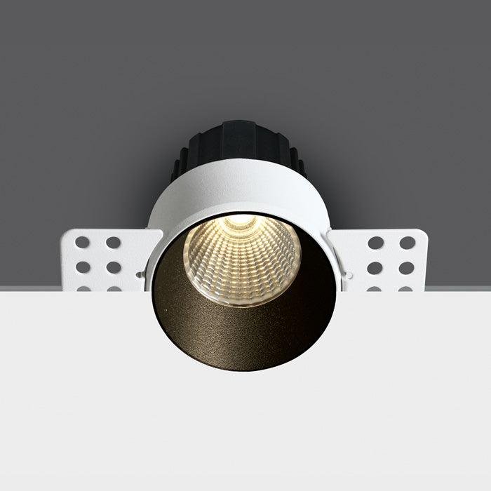 ONE Light | 10112BTR/B/W BLACK COB LED 12W WW 40deg 700mA 2-STEP TRIMLESS DARK LIGHT - OEM NORDIC - Quality Parts Distribution