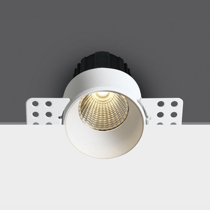 ONE Light | 10112BTR/W/W WHITE COB LED 12W WW 40deg 700mA 2-STEP TRIMLESS DARK LIGHT - OEM NORDIC - Quality Parts Distribution