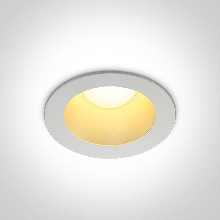 ONE Light | 10112ED/W/BS/W WHITE LED 12W WW IP20 230V DARK LIGHT BRASS REFLECTOR - OEM NORDIC - Quality Parts Distribution
