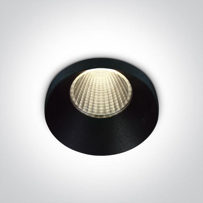 ONE Light | 10112HA/B/W BLACK LED 12W WW 38deg IP20 700mA DARK LIGHT - OEM NORDIC - Quality Parts Distribution