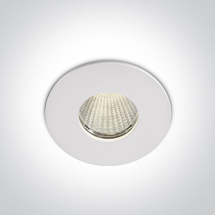 ONE Light | 10112P/W/C WHITE COB LED 12w CW 700mA 40deg IP65 DARK LIGHT - OEM NORDIC - Quality Parts Distribution