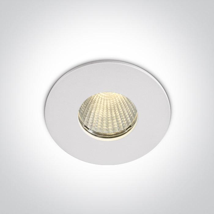ONE Light | 10112P/W/W WHITE COB LED 12w WW 700mA 40deg IP65 DARK LIGHT - OEM NORDIC - Quality Parts Distribution