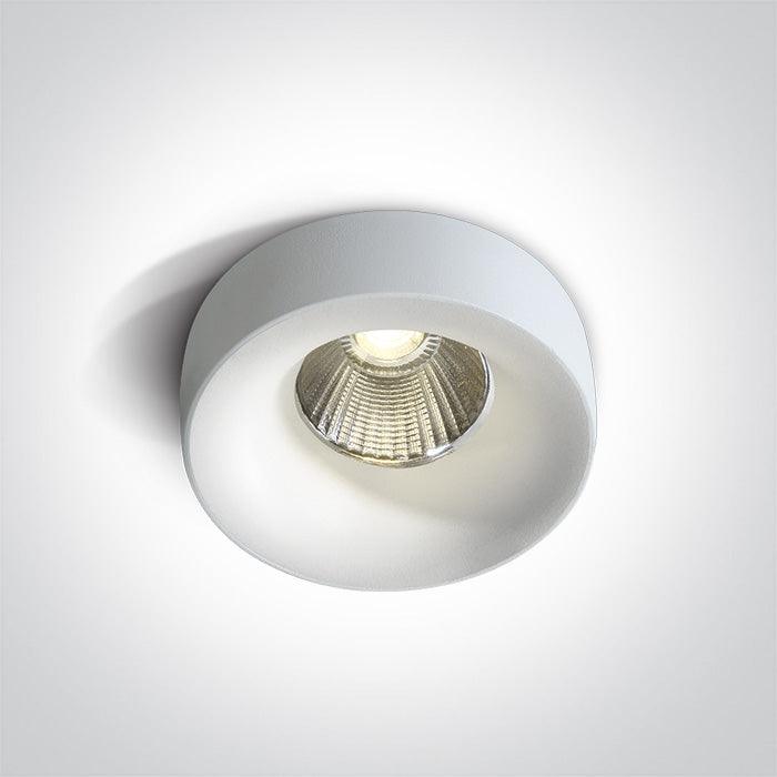 ONE Light | 10112R/W/W WHITE COB LED 12w WW 700mA 50deg DARK LIGHT IP65 - OEM NORDIC - Quality Parts Distribution