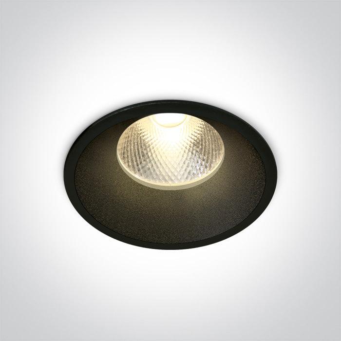 ONE Light | 10112TD/B/W BLACK LED 12W 20deg WW IP20 230V DARK LIGHT - OEM NORDIC - Quality Parts Distribution