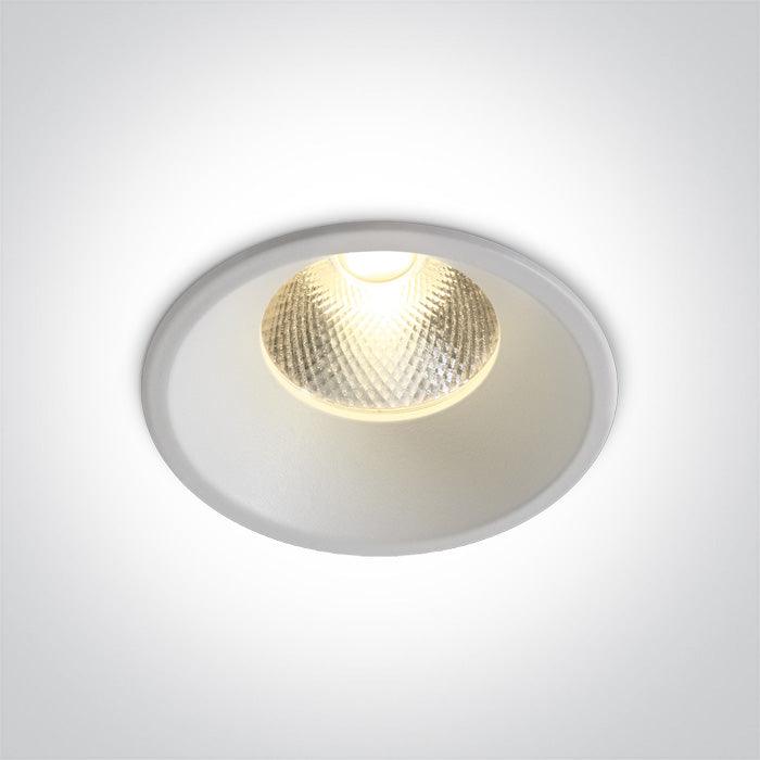 ONE Light | 10112TD/W/W WHITE LED 12W 20deg WW IP20 230V DARK LIGHT - OEM NORDIC - Quality Parts Distribution