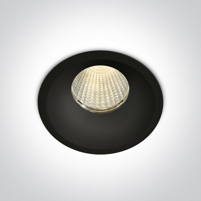 ONE Light Recessed Spot 1100 3000K CRI90 IP65 Black 10112TP/B/W
