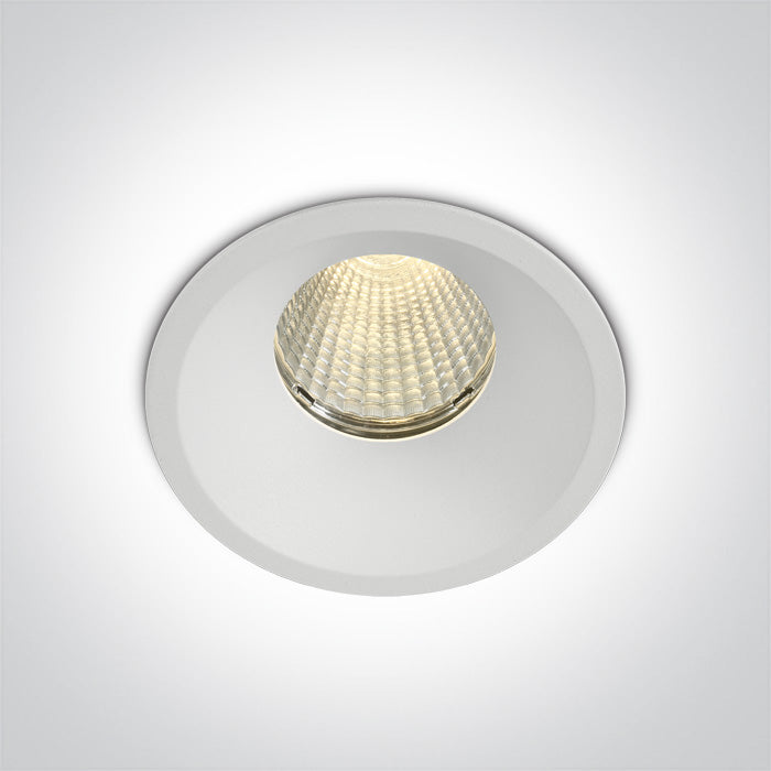 ONE Light Recessed Spot 1100 3000K CRI90 IP65 White 10112TP/W/W