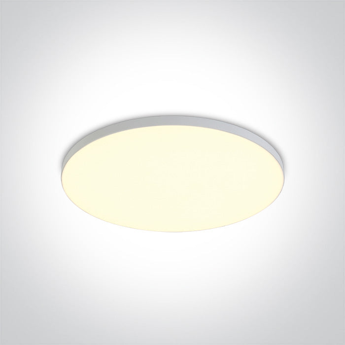 ONE Light Recessed LED Downlight 14W 1610lm 3000K CRI90 IP20 White 10114CE/W