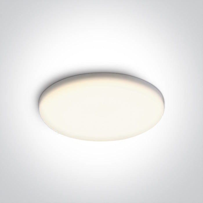 ONE Light Recessed LED Downlight 15W 1250lm 4000K CRI90 IP65 White 10115CF/C