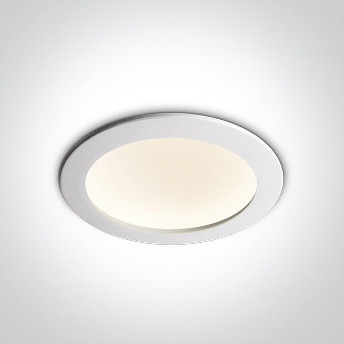 ONE Light Recessed LED Downlight 16W 1150lm 4000K CRI80 IP20 White 10116FD/W/C