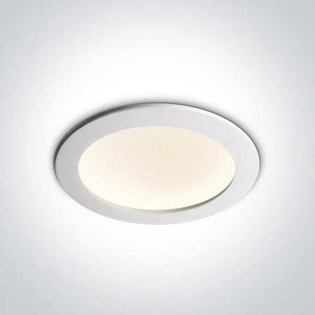 ONE Light Recessed LED Downlight 16W 1150lm 4000K CRI80 IP20 White 10116FD/W/C