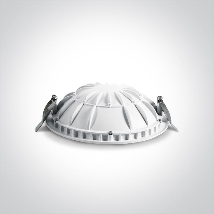 ONE Light Recessed LED Downlight 16W 1150lm 4000K CRI80 IP20 White 10116FD/W/C