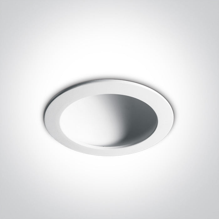 ONE Light Recessed LED Downlight 16W 1150lm 4000K CRI80 IP20 White 10116FD/W/C
