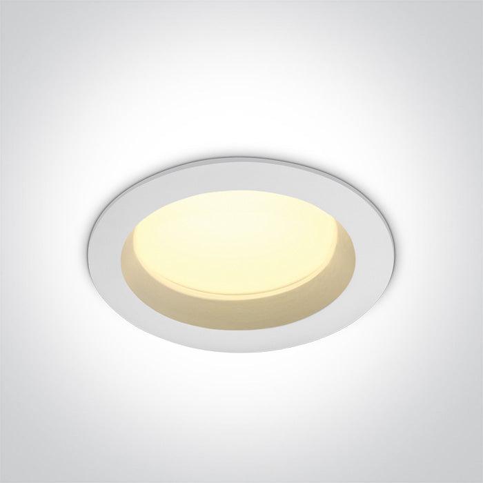 ONE Light | 10118B/W/W WHITE LED 18W IP54 WW 230V - OEM NORDIC - Quality Parts Distribution