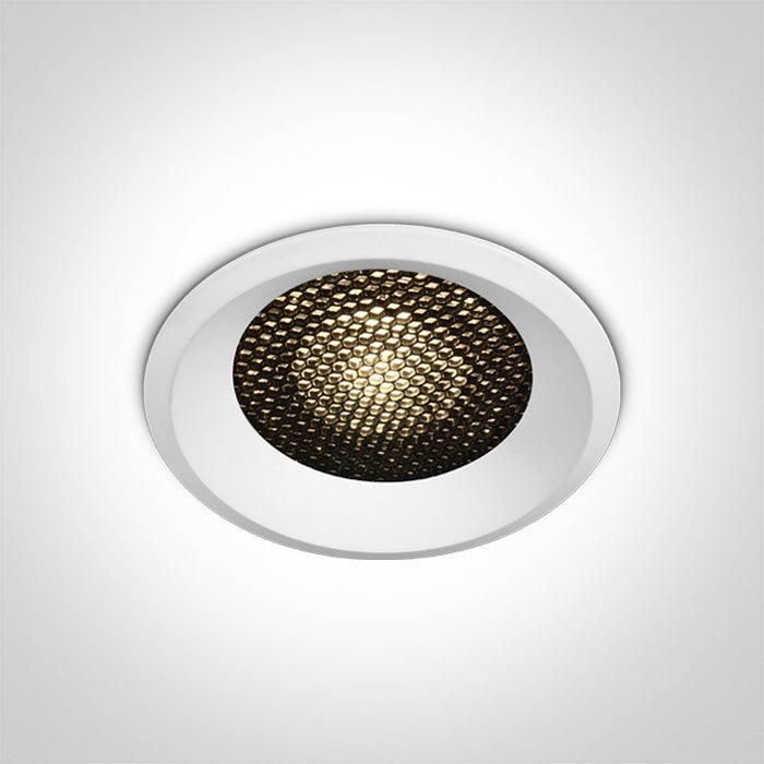 ONE Light | 10118DH/W/W WHITE LED 18W WW IP20 36deg 500mA DARK LIGHT HONEYCOMB - OEM NORDIC - Quality Parts Distribution