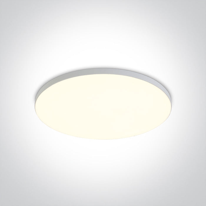 ONE Light Recessed LED Downlight 20W 2300lm 4000K CRI90 IP20 White 10120CE/C