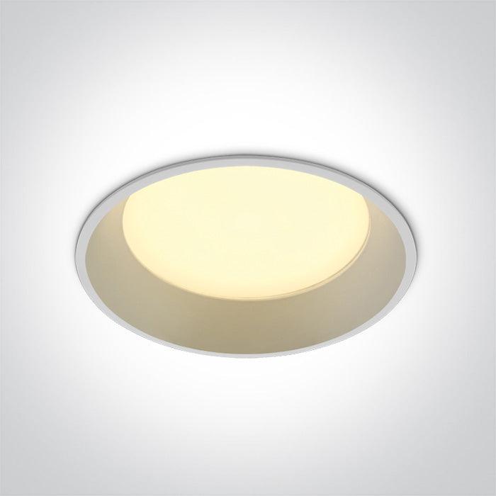 ONE Light | 10122D/W/C WHITE LED 22w CW IP20 230V 100deg DARK LIGHT - OEM NORDIC - Quality Parts Distribution